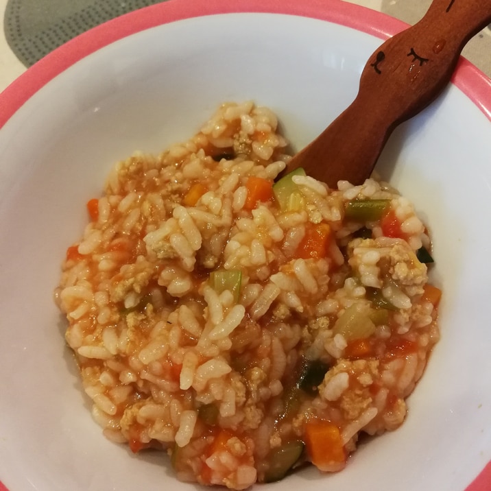 離乳食後期 トマトリゾット レシピ 作り方 By やまもり 楽天レシピ